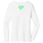 The Blurb Long Sleeve Women's Tee - The Gnarly Company