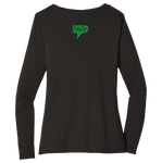 The Blurb Long Sleeve Women's Tee - The Gnarly Company