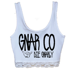 The Classic Gnar Co Women's Crop Tank Top - The Gnarly Company