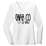 The Classic Gnar Co Long Sleeve Women's Tee - The Gnarly Company