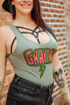 The Blurb Tank Top Bodysuit - The Gnarly Company