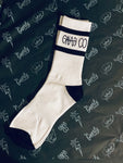 White Crew Socks - The Gnarly Company